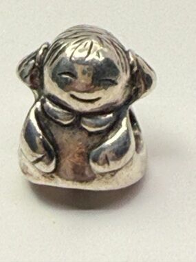 Pandora Happy Little Girl Charm 790375 S925 ALE Child Bead CH-0297